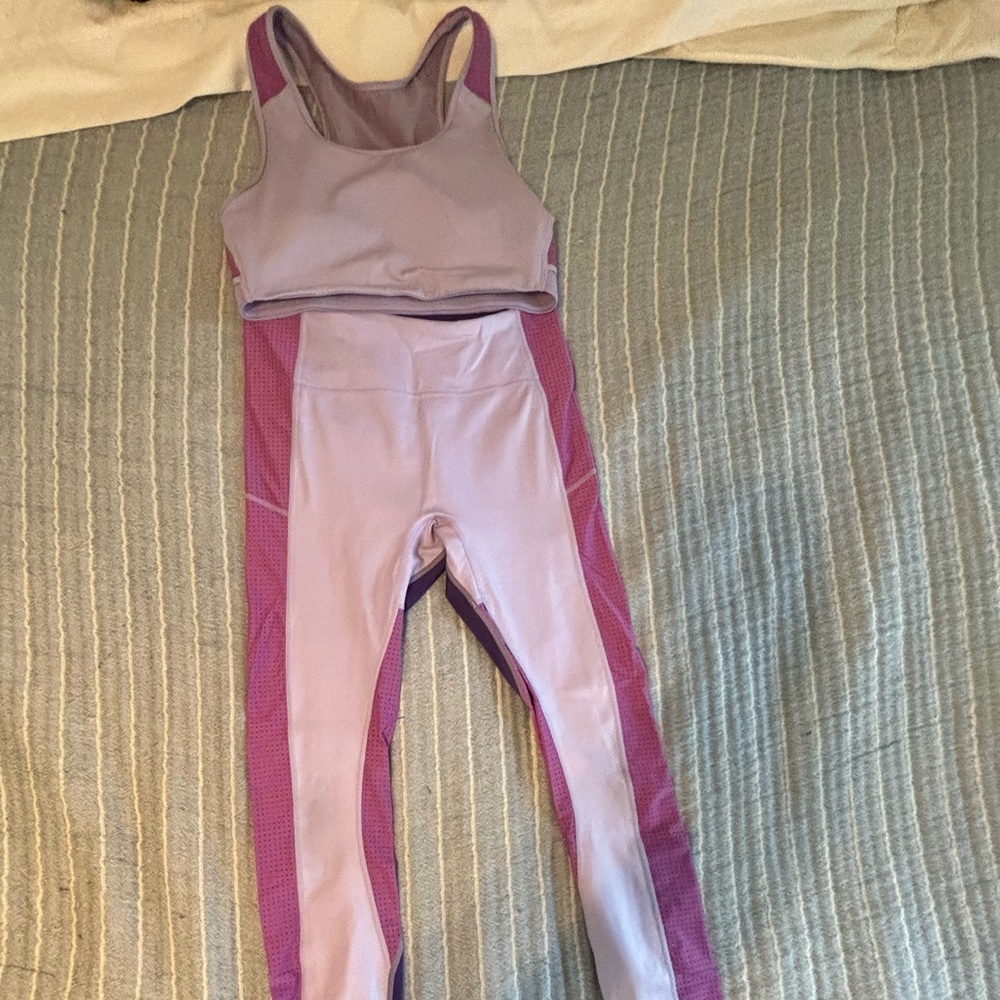 Fabletics purple set